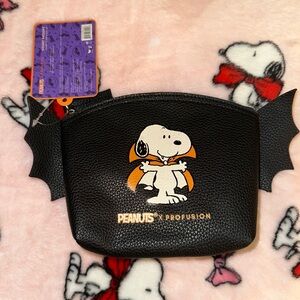 Profusion Cosmetics Black Snoopy Bat Wing Bag